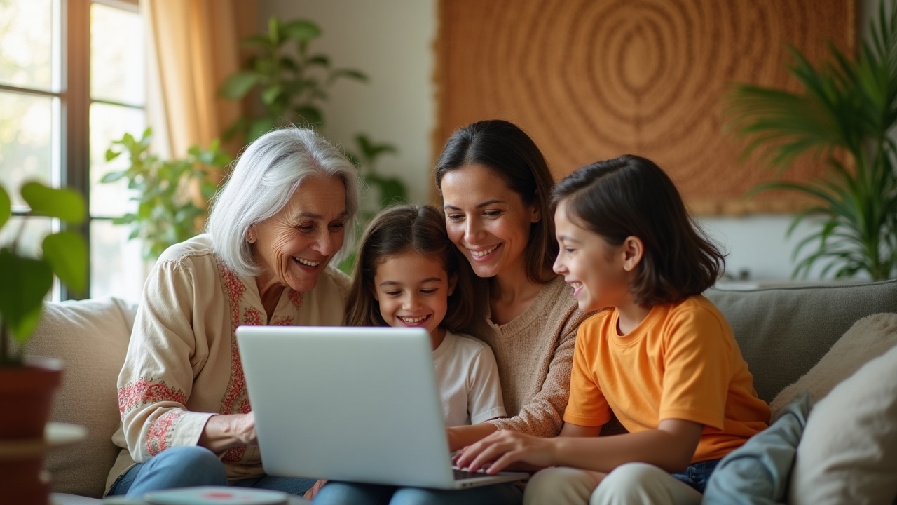 Family support through remittances